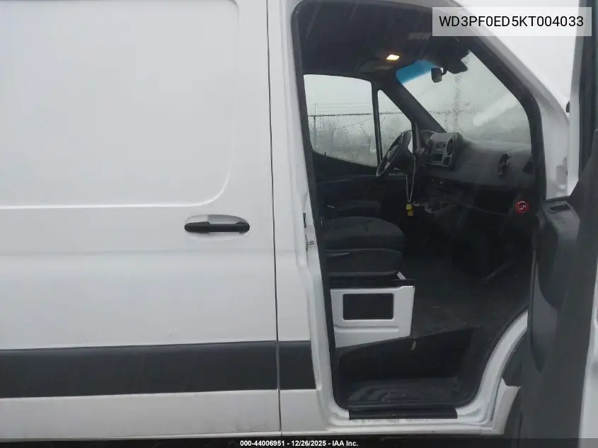 WD3PF0ED5KT004033 2019 Mercedes-Benz Sprinter 2500 Standard Roof I4