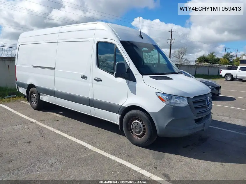 W1Y4ECHY1MT059413 2021 Mercedes-Benz Sprinter 2500 High Roof V6