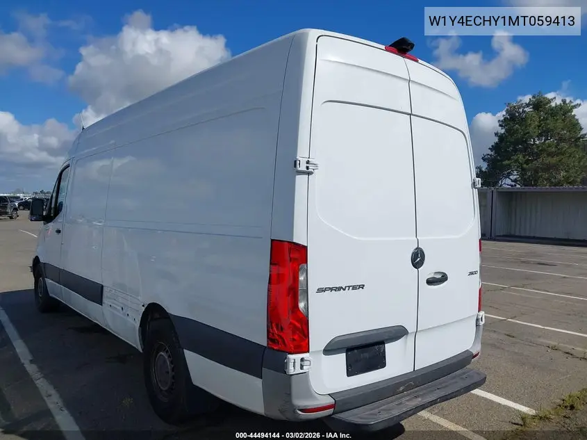 W1Y4ECHY1MT059413 2021 Mercedes-Benz Sprinter 2500 High Roof V6