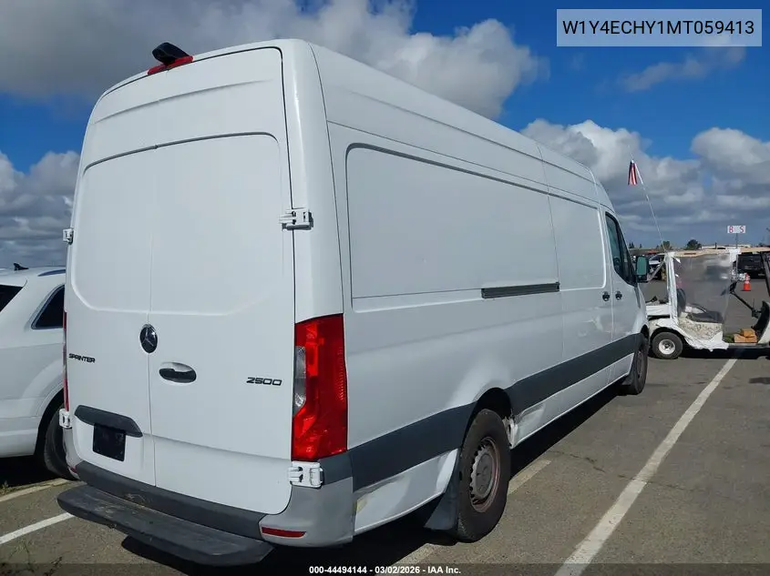 W1Y4ECHY1MT059413 2021 Mercedes-Benz Sprinter 2500 High Roof V6