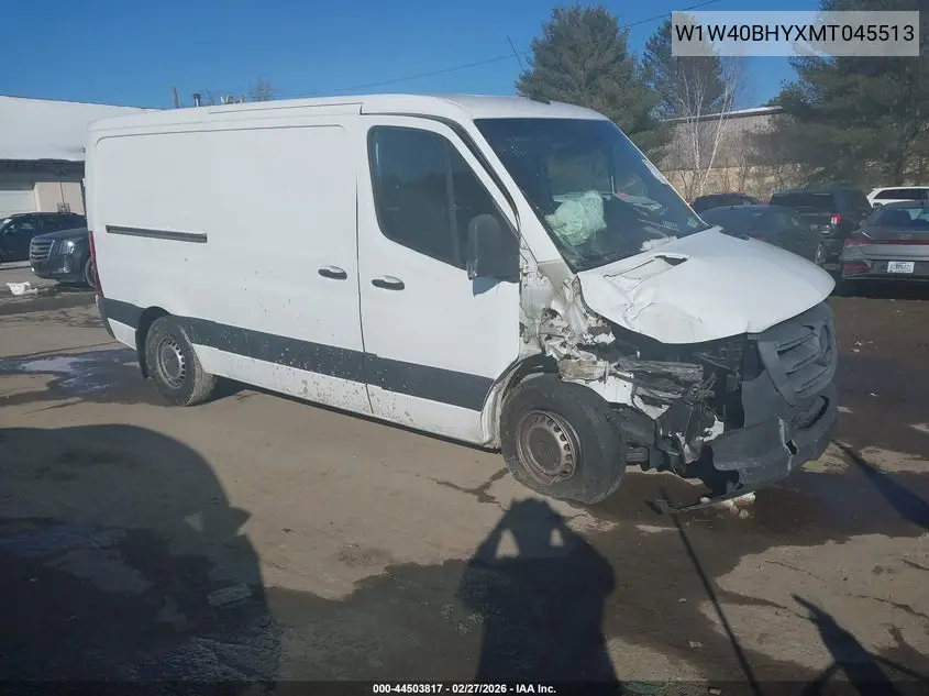 W1W40BHYXMT045513 2021 Mercedes-Benz Sprinter 2500 Standard Roof I4