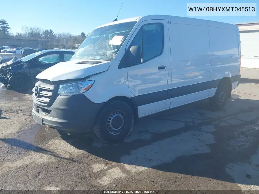 W1W40BHYXMT045513 2021 Mercedes-Benz Sprinter 2500 Standard Roof I4