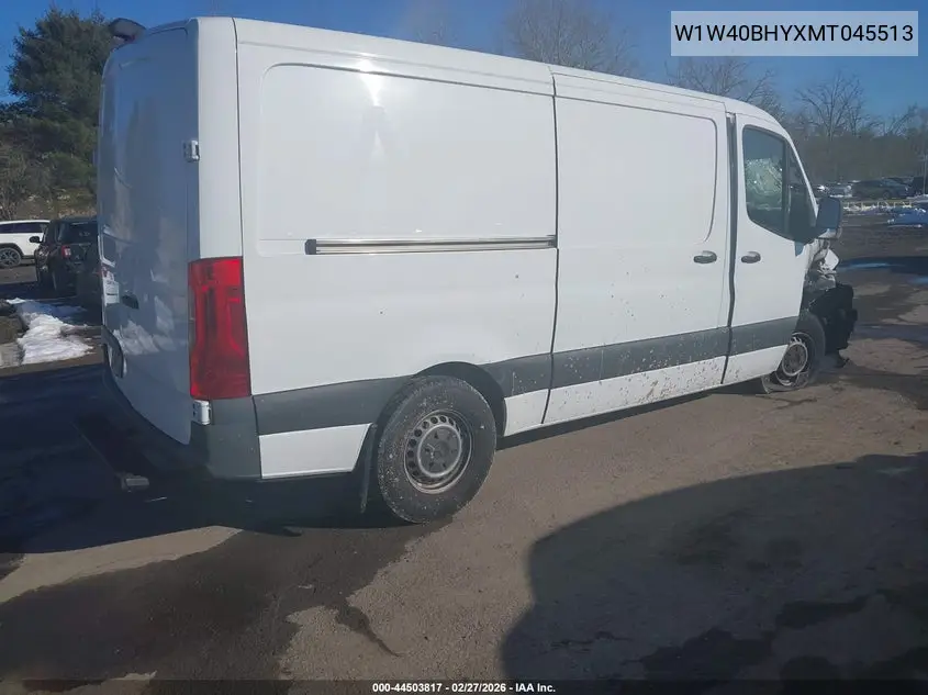 W1W40BHYXMT045513 2021 Mercedes-Benz Sprinter 2500 Standard Roof I4