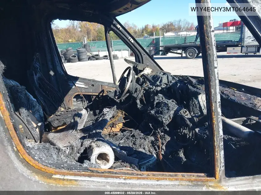 W1Y4ECHY3MT064645 2021 Mercedes-Benz Sprinter 2500 High Roof V6
