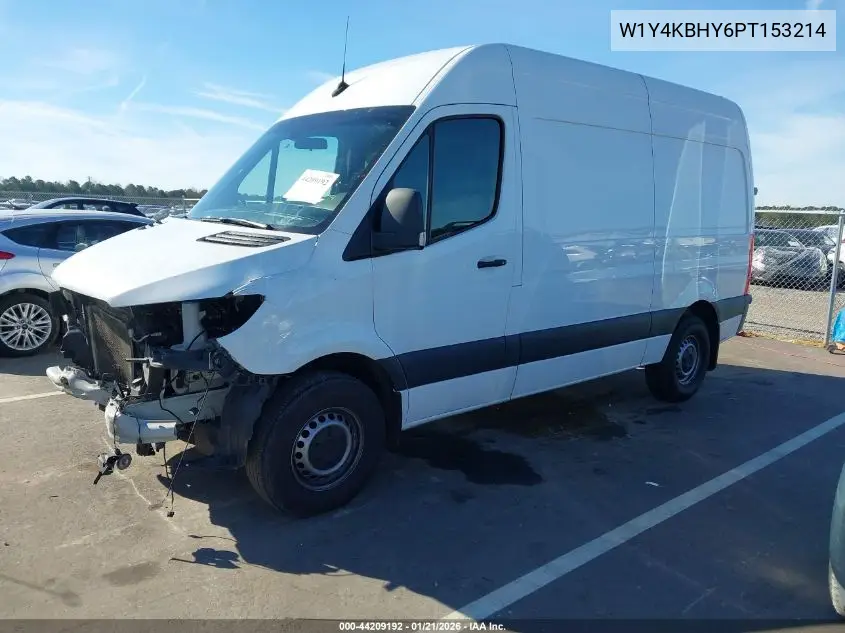 W1Y4KBHY6PT153214 2023 Mercedes-Benz Sprinter 2500 Standard Roof 4-Cyl Diesel
