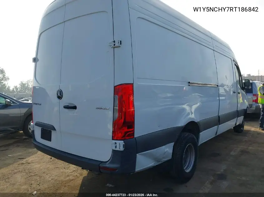 W1Y5NCHY7RT186842 2024 Mercedes-Benz Sprinter 3500 High Roof 4-Cyl Diesel Ho