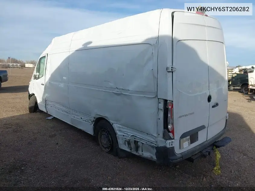 W1Y4KCHY6ST206282 2025 Mercedes-Benz Sprinter 2500 High Roof 4-Cyl Diesel
