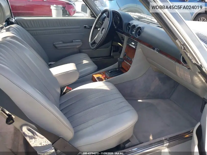 WDBBA45C5FA024019 1985 Mercedes-Benz 380 Sl