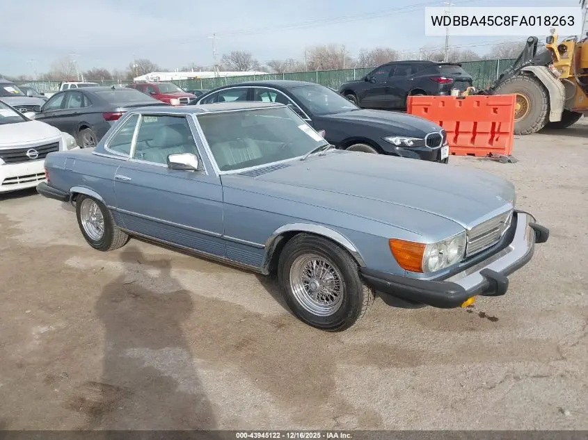 WDBBA45C8FA018263 1985 Mercedes-Benz 380 Sl