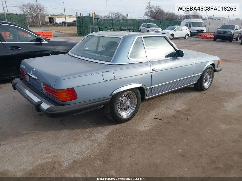 WDBBA45C8FA018263 1985 Mercedes-Benz 380 Sl