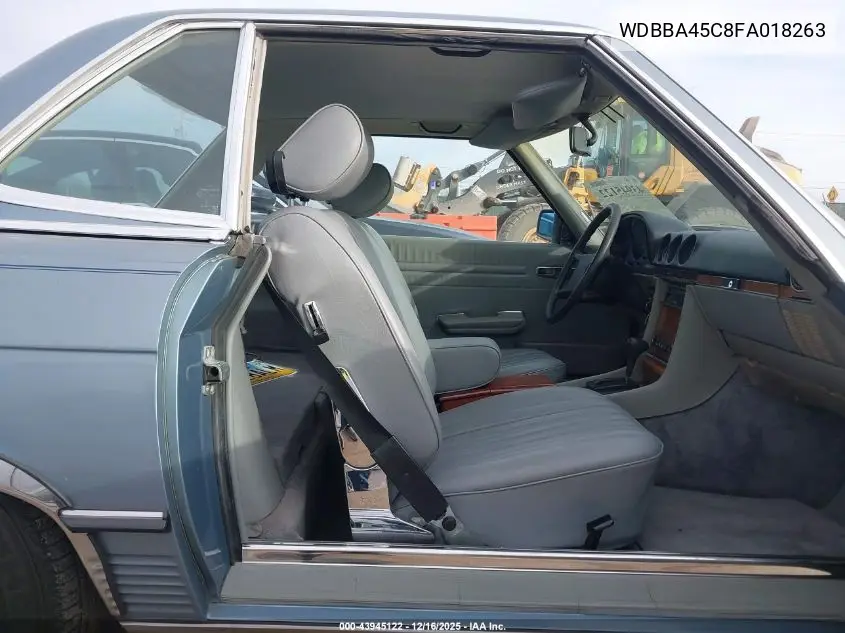 WDBBA45C8FA018263 1985 Mercedes-Benz 380 Sl