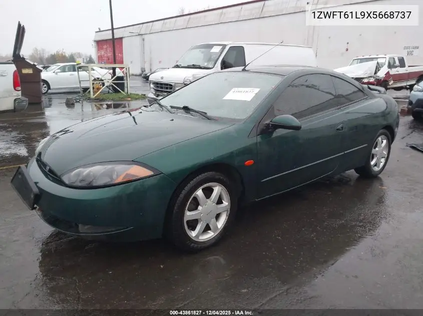 1ZWFT61L9X5668737 1999 Mercury Cougar V6
