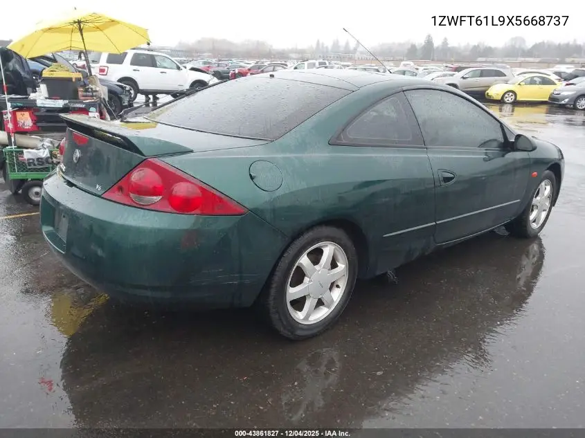 1ZWFT61L9X5668737 1999 Mercury Cougar V6