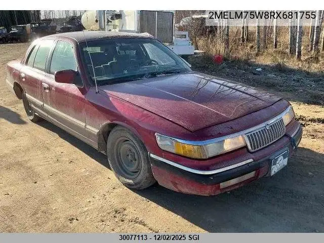 2MELM75W8RX681755 1994 Mercury Grand Marquis Ls
