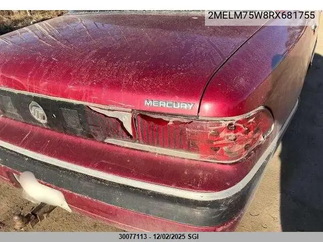 2MELM75W8RX681755 1994 Mercury Grand Marquis Ls