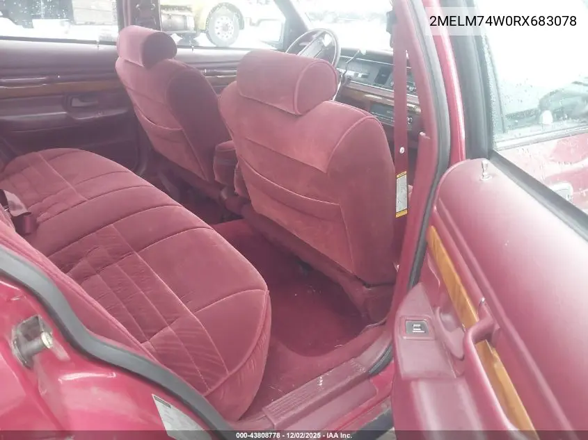 2MELM74W0RX683078 1994 Mercury Grand Marquis Gs