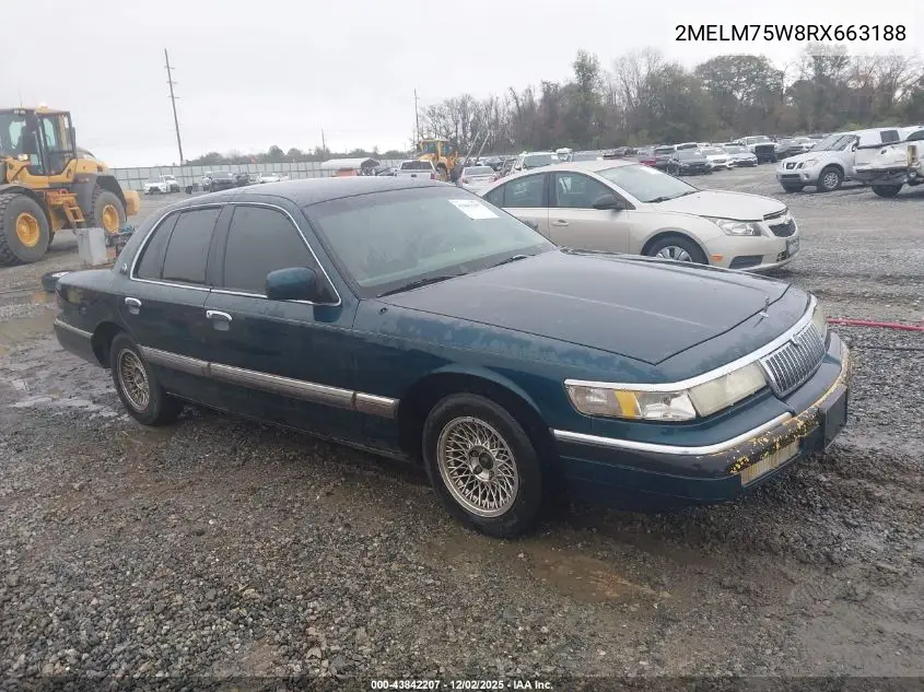 2MELM75W8RX663188 1994 Mercury Grand Marquis Ls