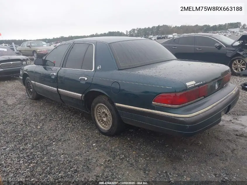 2MELM75W8RX663188 1994 Mercury Grand Marquis Ls
