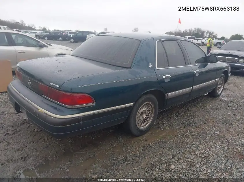 2MELM75W8RX663188 1994 Mercury Grand Marquis Ls