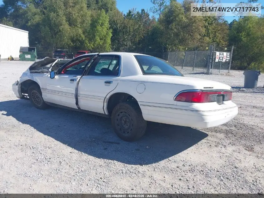 2MELM74W2VX717743 1997 Mercury Grand Marquis Gs