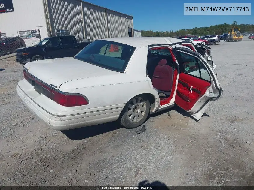 2MELM74W2VX717743 1997 Mercury Grand Marquis Gs