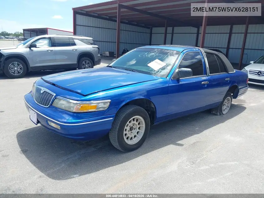 2MELM75W5VX628151 1997 Mercury Grand Marquis Ls