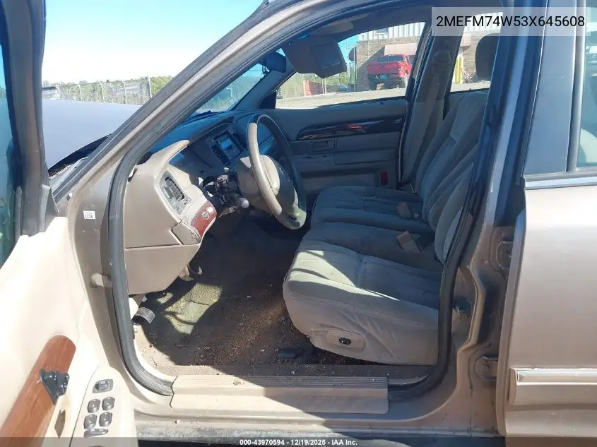 2MEFM74W53X645608 2003 Mercury Grand Marquis Gs