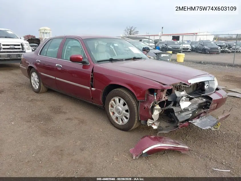 2MEHM75W74X603109 2004 Mercury Grand Marquis Ls