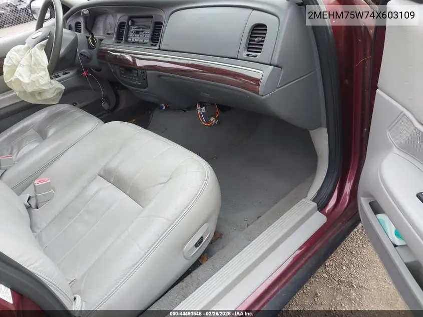 2MEHM75W74X603109 2004 Mercury Grand Marquis Ls