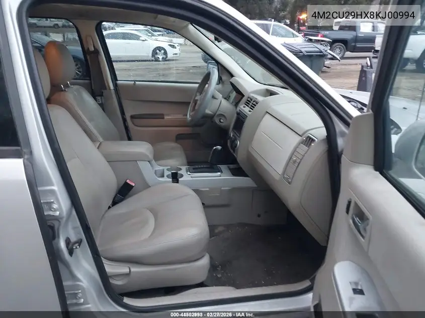 4M2CU29HX8KJ00994 2008 Mercury Mariner Hybrid