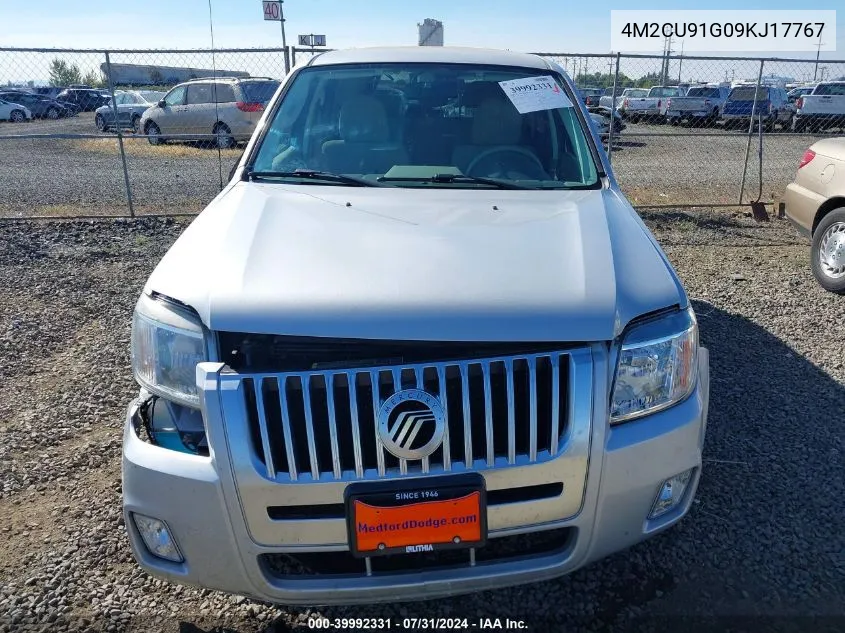 4M2CU91G09KJ17767 2009 Mercury Mariner V6