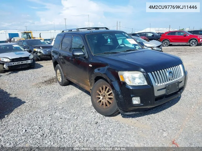 4M2CU97769KJ11446 2009 Mercury Mariner Premier