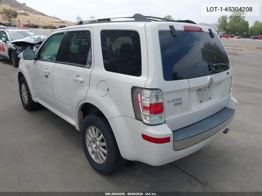 2009 Mercury Mariner VIN: LOT-1-45304208 Lot: 45304208