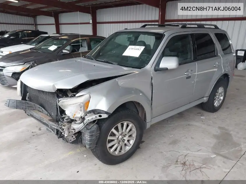 4M2CN8H71AKJ06004 2010 Mercury Mariner Premier
