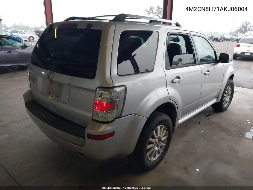 4M2CN8H71AKJ06004 2010 Mercury Mariner Premier