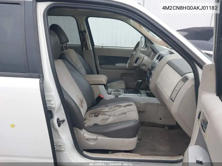 4M2CN8HG0AKJ01182 2010 Mercury Mariner Premier