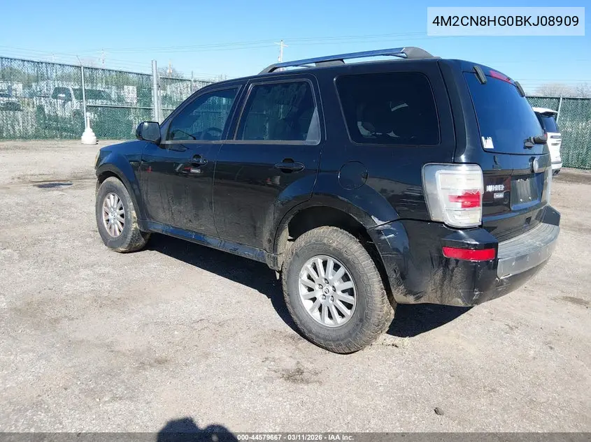 2011 Mercury Mariner Premier VIN: 4M2CN8HG0BKJ08909 Lot: 44579667