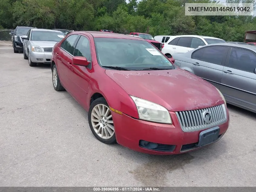 3MEFM08146R619042 2006 Mercury Milan V6 Premier