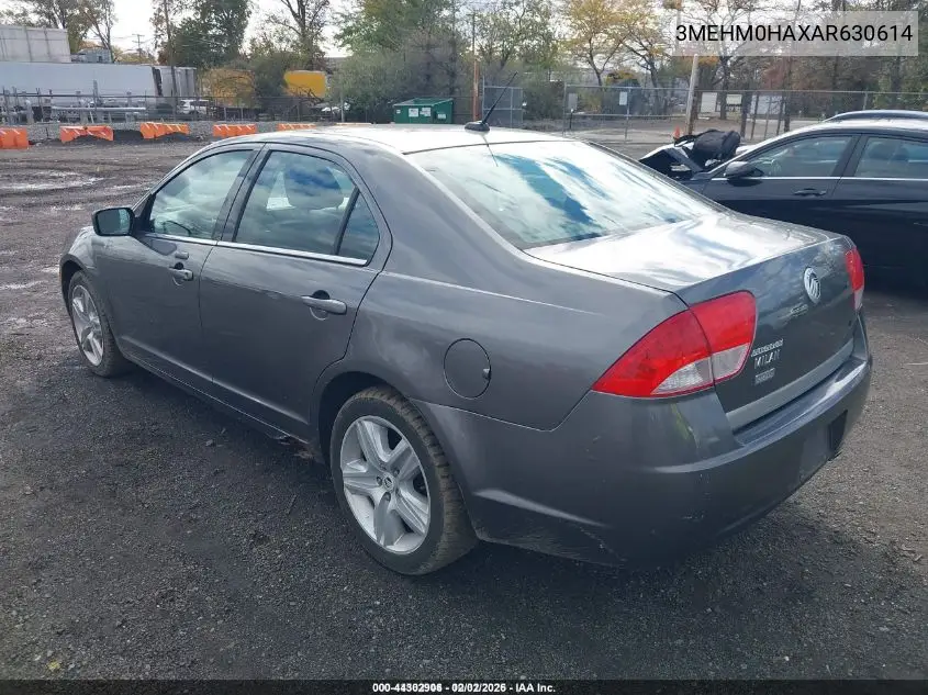 3MEHM0HAXAR630614 2010 Mercury Milan