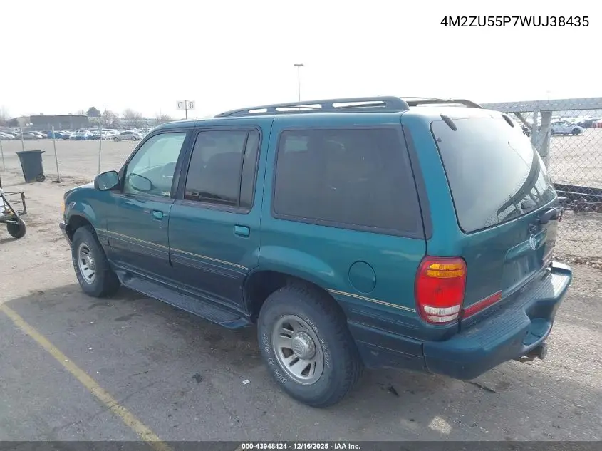 4M2ZU55P7WUJ38435 1998 Mercury Mountaineer