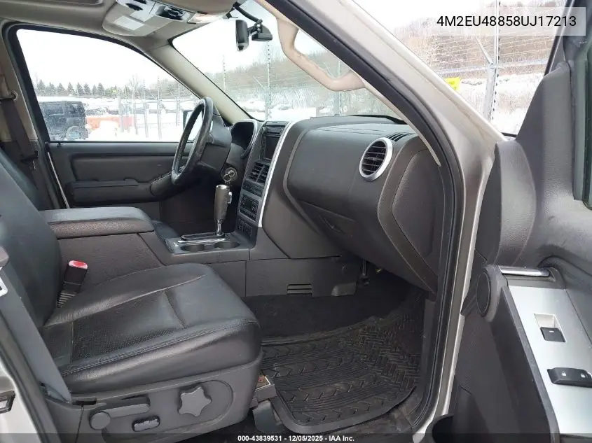 4M2EU48858UJ17213 2008 Mercury Mountaineer Premier