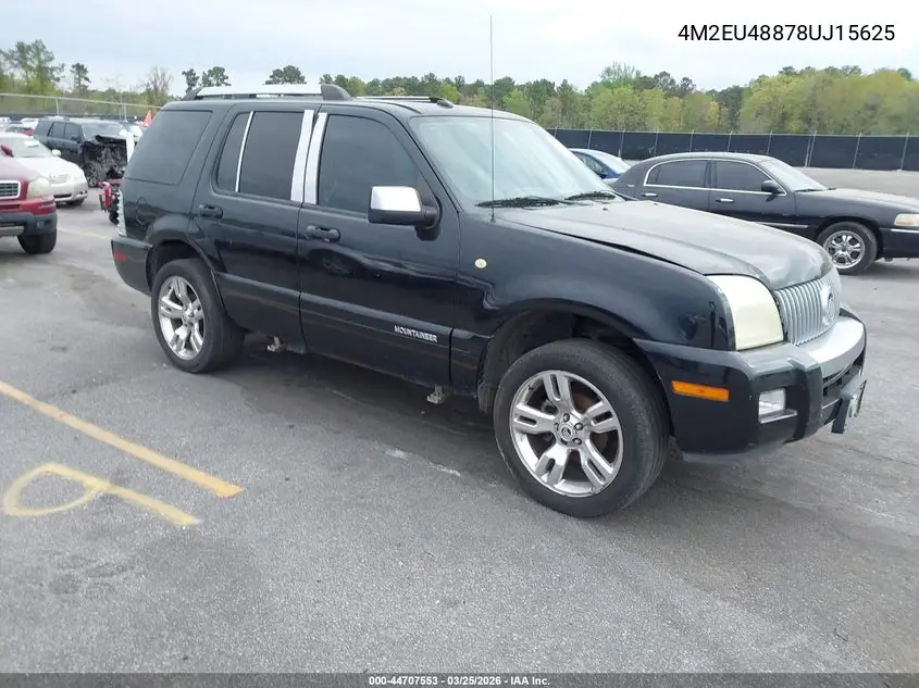 4M2EU48878UJ15625 2008 Mercury Mountaineer Premier