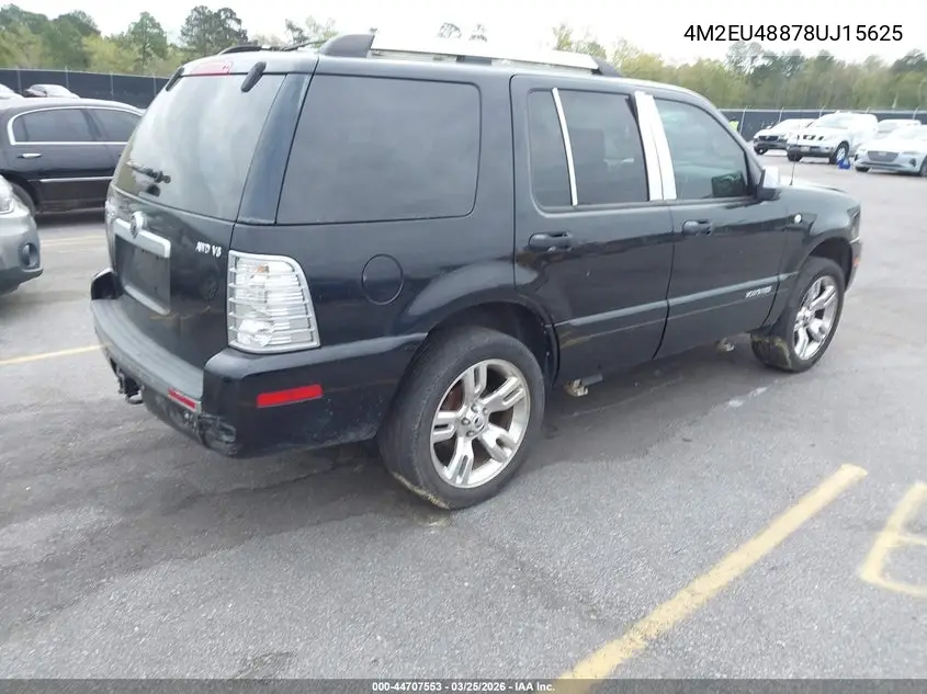4M2EU48878UJ15625 2008 Mercury Mountaineer Premier