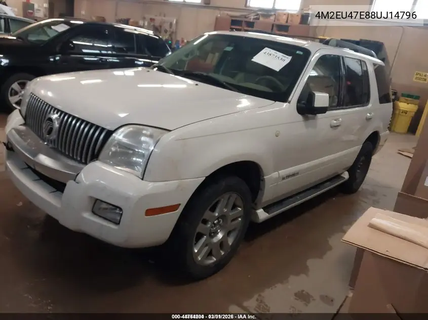 4M2EU47E88UJ14796 2008 Mercury Mountaineer