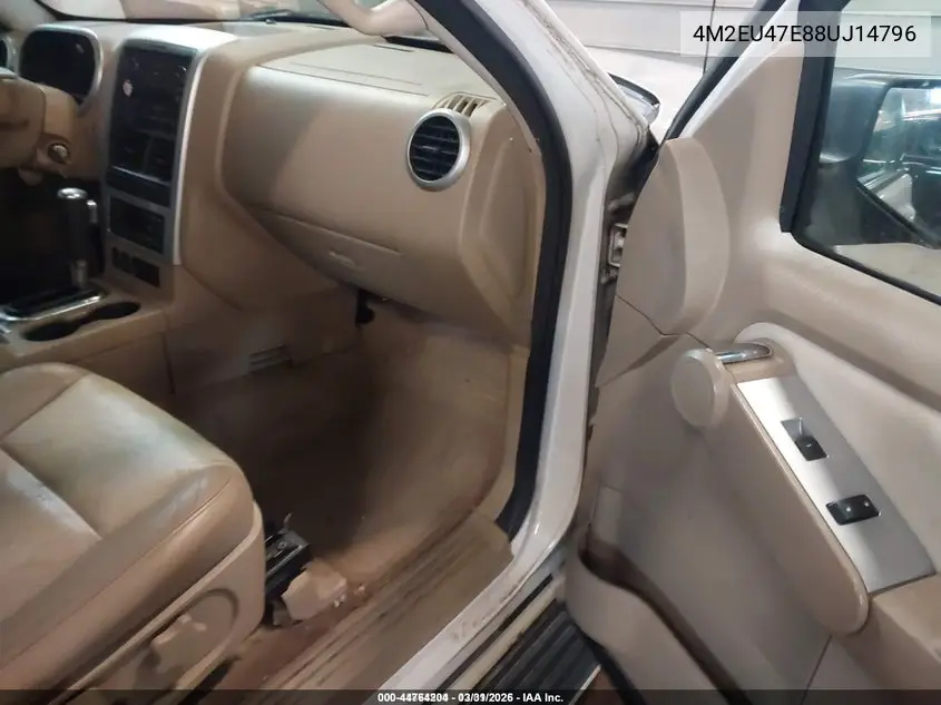 4M2EU47E88UJ14796 2008 Mercury Mountaineer