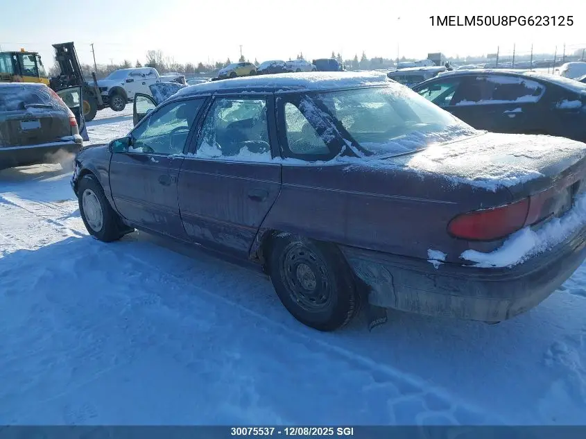 1MELM50U8PG623125 1993 Mercury Sable Gs