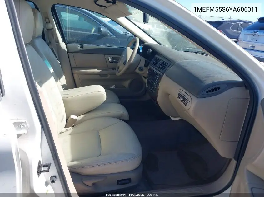 1MEFM55S6YA606011 2000 Mercury Sable Ls Premium