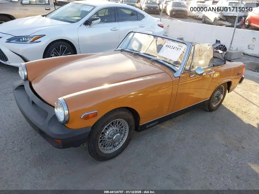 0000GAN6UG171505G 1976 Mg Midget