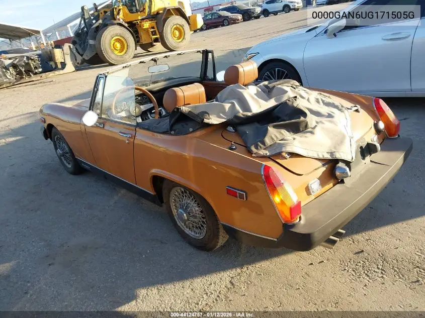 0000GAN6UG171505G 1976 Mg Midget