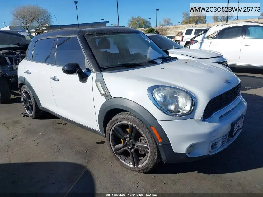 WMWZC3C52BWM25773 2011 Mini Cooper S Countryman